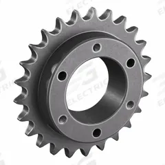 TRITAN Bushed Roller Chain Sprocket: For 40 Chain, 25 Teeth, 3.989 in Pitch Dia, 4.26 in Outside Dia (MPN 40SH25H). Key specifications — Brand: TRITAN; Required Bushing Series: SH.