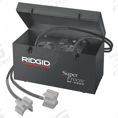 RIDGID Pipe Freezing Unit: 1/2 in Min Steel Pipe Size, Compressor - Pipe Freezing Units