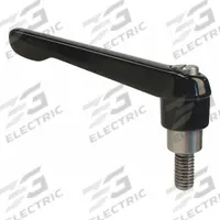 APPROVED VENDOR Adjustable Handle: Plastic w/ SS Thread, 3/8"-16 Thread, 1.77 in Thread Lg (MPN MA-68255). Key specifications — Brand: APPROVED VENDOR.