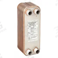 Heat Exchanger: 700,000 BtuH Water / 76,350 BtuH Oil, 50 gpm, 10.72 sq ft, Copper Braze (MPN BP410-40-LCA). Key specifications — Brand: BELL & GOSSETT.