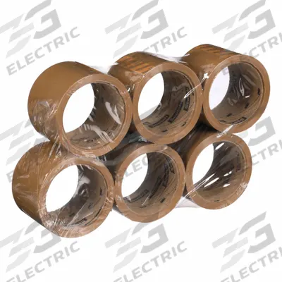 SCOTCH Carton Sealing Tape: 1.8 mil Tape Thick, 3 in x 55 yd, 371 - Light-Duty Hot Melt Tape