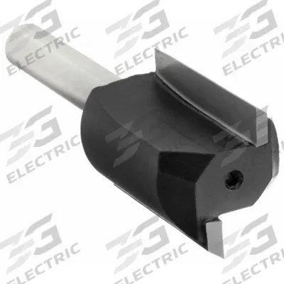 WESTWARD Straight Cut Profile Router Bit: Fractional Inch, Carbide Tipped - Straight Profile Router Bits