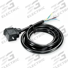 ARO Solenoid Coil Connector: Sierra 18, DIN 43650 Form C, 18 mm For Coil Size, 24V DC, Molded Wires (MPN CHL6-024). Key specifications — attr1078676: ARO; attr1078675: CHL6-024; attr1078680: Sierra 18; attr1078681: Molded Wires; attr1078682: DIN 43650 Form C; attr1078689: Leads Included; attr1078690: Indicator Light Included; attr1078697: 3 Pin.