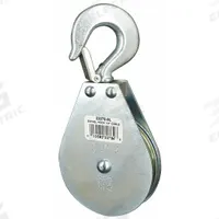 APPROVED VENDOR Pulley Block: Swivel, Upright Mount, Pulling, 800 lb Working Load Limit, Wire Rope (MPN 4JX79). Key specifications — attr994542: Pulley Block; attr994528: APPROVED VENDOR; attr994530: Wire Rope; attr994543: Swivel; attr994552: Swivel Hook; attr994538: Pulling; attr994527: Sleeve; attr994534: Zinc.