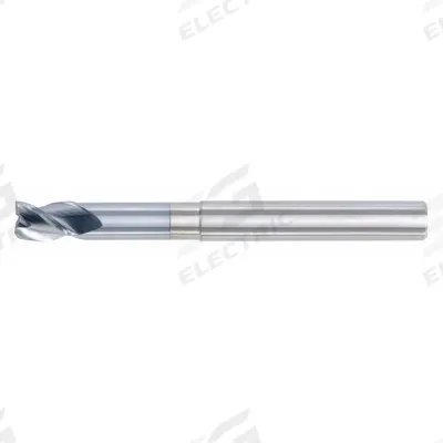 WIDIA HANITA Square End Mill: Carbide, 3 Flute, 1/2" Mill Dia, 5/8" LOC, 4" OAL (MPN 4AN313055) - Reduced-Neck Carbide Square End Mills for Aluminum
