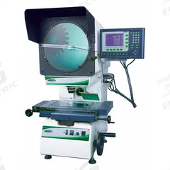 INSIZE Optical Comparator: Vertical, Erect Image, 15 15/16 in x 9 in Table Size, 10X (MPN ISP-A5000E). Key specifications — attr1183445: Erect Image; attr1183446: 15-15/16 in x 9 in; attr1183447: 10X; attr1183448: 12 in; attr1183450: 8 in; attr1183451: 3.94 in; attr1183467: INSIZE.