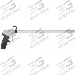 GUARDAIR Air Gun: Pistol-Grip Grip, Aluminum, 3/8 in Female NPT, 1 Nozzle(s), Straight, Focused (MPN U75LJ072AA3). Key specifications — attr1328526: Aluminum; attr1328500: Hanging Hook; attr1328508: GUARDAIR; attr1328515: No; attr1328533: Yes.