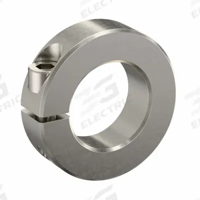 RULAND MANUFACTURING Shaft Collar: 1-Piece, Inch, Round, Clamp-On, 1 in Bore Dia - Stainless Steel Shaft Collars