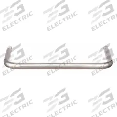 MONROE PMP Pull Handle: Threaded Holes, Stainless Steel, Silver, 1/4"-20 Screw Size, 0.31 in (MPN PH-0191). Key specifications — Brand: MONROE PMP; Projection Type: Non-Recessed; Material: Stainless Steel; Finish: Polished; Color: Silver; Folding Type: Fixed; Mounting Type: Threaded Holes; Screw Size: 1/4"-20.