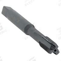 CLEVELAND Spiral Point Tap: 3/8"-24 UNF, 2B, 3 Flute, Plug Chamfer, Black Oxide Cobalt (MPN C86219)