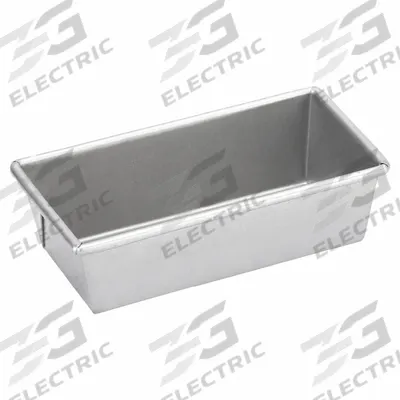 CHICAGO METALLIC Bread Pan: Aluminized Steel, 1 Slots, 3 5/8 in Overall Wd - Bread & Loaf Pans