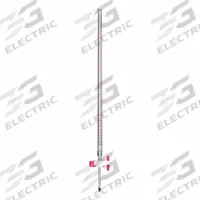 UNITED SCIENTIFIC SUPPLIES INC Straight Bore Buret: 10 mL, A, 798 mm, ±0.02 mL, 0.05 mL Inc, Glass (MPN BR2128-10). Key specifications — Closure Included: No; Tolerance: ±0.02 mL; Brand: UNITED SCIENTIFIC SUPPLIES INC; Body Material: Glass.