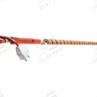 BRISKHEAT Heating Tape: 21°C Op Temp - Max, 60 ft Overall Lg, 1/2 in Overall Wd, 1/8 in Thick (MPN RKP1A0720). Key specifications — Requires Controller: Controller Not Required; Brand: BRISKHEAT; Compatible Material: Metal; Features: Power Cord with NEMA 1-15 Plug; Heating Device Outer Material: Silicone Rubber; Includes Controller: Yes; Includes Grounded Wire: Ungrounded; Backing Type: No Backing.