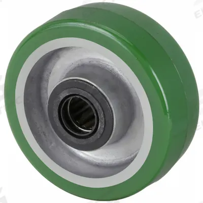 APPROVED VENDOR Caster Wheel: 4 in Wheel Dia., 1 1/2 in Wheel Wd, Polyurethane - Polyurethane Tread on Aluminum Core Wheels