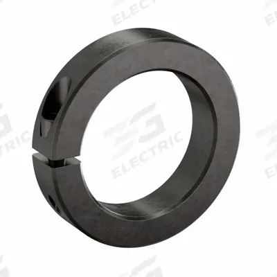 RULAND MANUFACTURING Shaft Collar: 1-Piece, Inch, Round, Clamp-On, 2 7/16 in Bore Dia - Steel Shaft Collars
