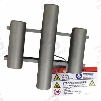 APPROVED VENDOR Grate Magnet: Round Grate Magnet, Ceramic, 20 oz Max Magnetic Pull Strength - Round Grate Magnets