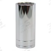 SK PROFESSIONAL TOOLS Socket: SAE, 1/2 in Drive Size, 1 1/8 in Socket Size, 12-Point, Deep, Chrome (MPN 40836). Key specifications — attr1204417: SK PROFESSIONAL TOOLS; attr1204392: Chrome.