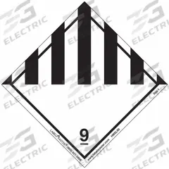 LABELMASTER Miscellaneous Dangerous Goods Placard: Dangerous, 3 15/16 in x 4 in, PVC, Label, 500 PK (MPN HMSL90). Key specifications — Material: PVC; Brand: LABELMASTER; Message: Dangerous.