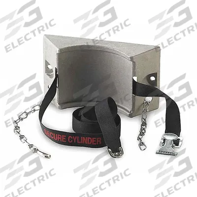 OHAUS Gas Cylinder Wall Bracket: 1 Cylinder - Wall-Mounted Brackets