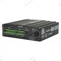 SOLIDDRIVE Amplifier: Auxiliary (1/8 in)/Balanced Stereo (Euroblock)/High Level Euroblock Input (MPN SD250). Key specifications — Output Style: Euroblock; Input Style: Balanced Stereo (Euroblock); Manufacturer Part Number: SD250; Brand: SOLIDDRIVE; Includes: Stereo RCA Adapter.