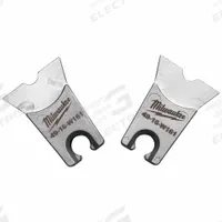 MILWAUKEE Upper and Lower Crimping Die: 6 AWG, W Style Dies, For Use With 2678-20, 2 Sizes (MPN 49-16-W161). Key specifications — attr511073: W Style Dies; attr511072: Electrical Wire and Cable Crimping; attr473934: MILWAUKEE; attr511065: M18™ FORCE LOGIC™; attr542116: 6 AWG; attr511067: 2678-20.