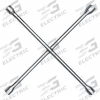 TITAN Lug Nut Wrench: 4 Wrench Heads, 11/16 in_3/4 in_13/16 in_7/8 in Wrench Head Size, 6-Point, SAE (MPN 72165). Key specifications — Measurement Type: SAE; Socket Shape: 6-Point; For Vehicle Type: Passenger Vehicles; Leverage Bar Hole: Leverage Bar Hole Not Included; Compatible with Product Type: Standard Lug Nuts; Brand: TITAN.