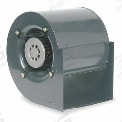 Dayton Blower: 13 in Wheel Dia, Direct Drive, 1 hp, 208-230V AC, 1 Ph - Direct-Drive Blowers with Drive