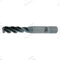 OSG Spiral Flute Tap: #4-40 UNC, H2 / 2B-3B, 2 Flute, Bottoming Chamfer, TiN Coated High Speed Steel (MPN 1406505). Key specifications — attr1299826: H2 / 2B-3B.