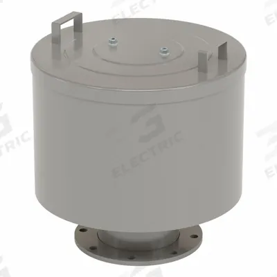 SOLBERG Filter Silencer: 6 in Flange Inlet Size, 1,100 scfm, 22 in Overall Ht - Air Compressor Intake Filters & Silencers