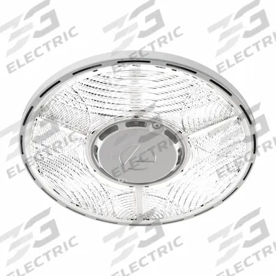 LITHONIA LIGHTING Round High Bay: 21,000 lm_24,000 lm_27,000 lm, 4000K/5000K - Round LED Bay Lights