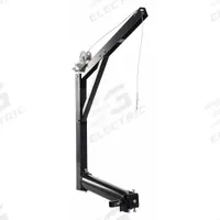 VESTIL Hitch Mounted Jib: Steel, Manual, 600 lb Max. Load Capacity, 0 in to 6.7 ft, 47.5 in (MPN WTJ-HITCH). Key specifications — Material: Steel; Brand: VESTIL; Body Material: Steel.