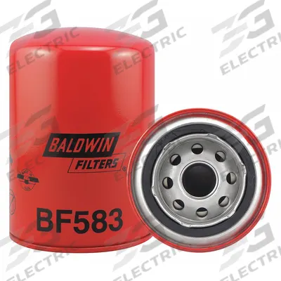 BALDWIN FILTERS Fuel Filter: Spin-On, 3 11/16 in Outside Dia, 15/16"-16 Thread Size - Spin-On Fuel Filters