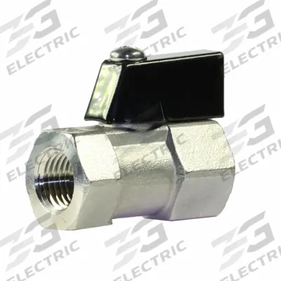 USA INDUSTRIALS Manual Two-Way Ball Valve: 3/4 in, 304 Stainless Steel, Straight Valve Body - Stainless Steel Ball Valves