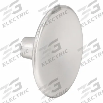 Grainger Cabinet Knob: Zinc, Satin Nickel, 1 1/2 in Grip Dia - Nickel Cabinet Knobs