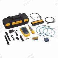 FLUKE NETWORKS Cable Network Tester: LinkIQ Duo, Industrial Network Pro Kit with IntelliTone Probe (MPN LIQ-DUO-IE-KIT). Key specifications — Communication Protocol: Wi-Fi; Manufacturer Part Number: LIQ-DUO-IE-KIT; Alert Type: Digital Display; Compatible Cable Type: Twisted Pair; Data Safe Monitor: No; Display Screen Type: LCD Touchscreen; Display Type: Digital; For Use With: MicroScanner PoE Remote Identifiers.