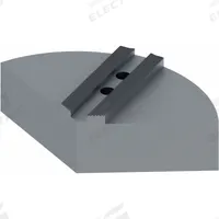 ABBOTT Lathe Jaw: Round, Full Grip, Aluminum, For 12 in Chuck, 4 in Ht, 3 PK (MPN KTTB212P1). Key specifications — Brand: ABBOTT ALUMINUM; Mounting Bolt Size: M16.