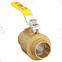 APOLLO Manual Two-Way Ball Valve: 1 1/2 in, Brass, Straight, Sweat x Sweat, Full Port Ball Port (MPN 94A20701). Key specifications — Brand: APOLLO; Handle: Lever.