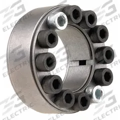 FENNER DRIVES Keyless Bushing: For 45 mm Shaft Dia, 75 mm OD, 24 mm Wd, M8 x 22 Screw Thread Size (MPN B401045). Key specifications — System of Measurement: Metric; Keyless Bushing Type: Multi-Screw Locking Assembly; Flange Type: None; Brand: FENNER DRIVES.