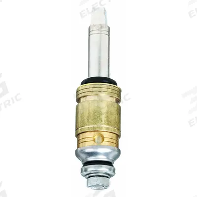 CHICAGO FAUCETS Cartridge: Use with Hot/Cold Water, Brass, Nickel Plated, Compression - Compression Faucet Cartridges