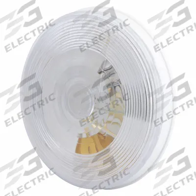 GROTE Back-Up Light: Incandescent, Backup/Reverse Light, Clear, Round, 4 5/16 in Overall Dia - Backup/Reverse Lights