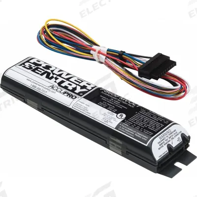 POWER SENTRY Fluorescent Battery Pack: 40 W Max. Bulb Watts, 120 to 277V AC, 1_2 Bulbs Supported - Standard Emergency Ballasts