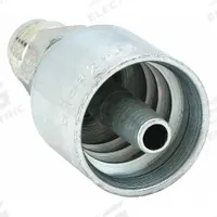 PARKER Hydraulic Crimp Fitting: Steel x Steel, Straight, -20 For Hose Dash Size, Male x Genderless (MPN 10343-20-20). Key specifications — Fitting Gender: Male x Genderless; Fitting Connection Type: JIC x Crimp; Thread Size: 1-5/8"-12; For Hose Dash Size: -20; Brand: PARKER.