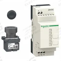 SCHNEIDER ELECTRIC Wireless Push Button Kit: 22 mm Panel Mounting Size, XB4R (MPN XB4RFA02). Key specifications — Manufacturer Part Number: XB4RFA02; Action: Momentary; Components Included: Transmitter; Head/Lens Color: White (2); Head Material: Metal; Legend: None; Operator Illumination: Non-Illuminated; Operator Material: Metal.