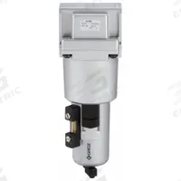GROZ Compressed Air Filter: Particulate, 1 in NPT, 40 micron, 230 cfm, 290 psi Max Op Pressure (MPN F17953-MS). Key specifications — attr110055: Heavy Duty; attr110008: GROZ.