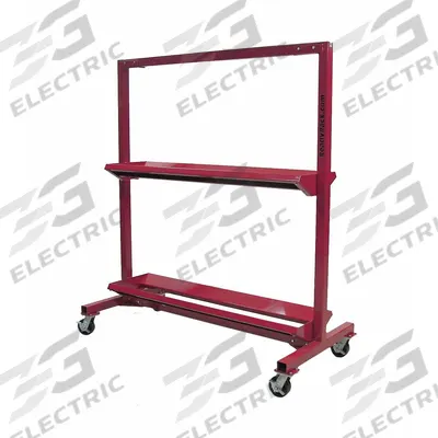 GROVES Fire Hose Storage Rack: Mobile Fire Hose Rack, 2000 ft - Mobile Fire Hose Racks