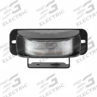 MAXXIMA Surface Mount Emergency Warning Light: Emergency Vehicle Area Light, Amber, 13 W Watt, Clear (MPN M20495YCL). Key specifications — Brand: MAXXIMA; Lens Color: Clear; Number of Flash Patterns: 21; Operating Voltage: 12/24V DC; Light Class Rating: SAE Class 1.
