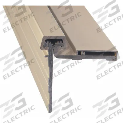 PEMKO Piano Hinge: Bronze, 11/16 in Leaf Ht, 2 in Leaf Wd - Half Surface-Mount Piano Hinges