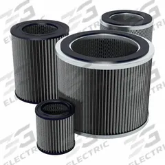 SOLBERG Filter: Gray Matter Activated Carbon, 9.47 in Overall Ht, 4 3/4 in Inside Dia, GMAC235. Key specifications — attr59866: GMAC235; attr59869: SOLBERG; attr59875: CT-235P-400C.