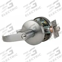 FALCON LOCK Door Lockset: Classroom Lever Locksets, Chrome, ADA Compliant (MPN W561CP6D Q 626). Key specifications — Ligature Resistance: Not Ligature-Resistant; Brand: FALCON LOCK; Lockset Function ANSI Code: F84; Visual Indicator Message: No Message; Lockset Style: Quantum; ADA Compliant: Yes; Finish: Satin Chromium-Plated : Steel.
