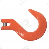 YOKE Foundry Hook: 5,700 lb Working Load Limit, 100 Hook Grade, Steel, 3 7/8 in Hook Opening Wd (MPN X-046-16). Key specifications — Color: Blue; Brand: YOKE; Visual Indicator Markings: None.